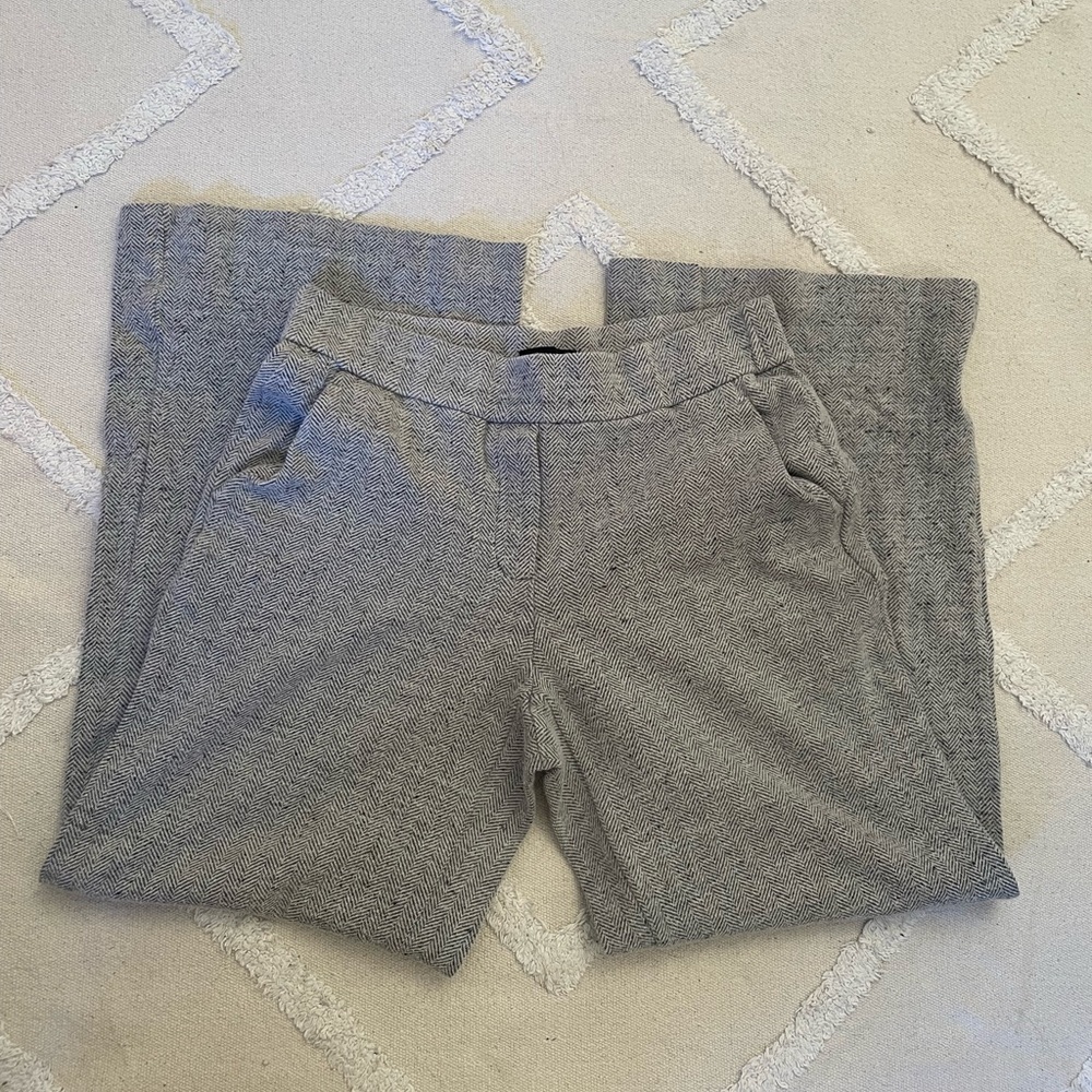 Gray Wool Theory Pants